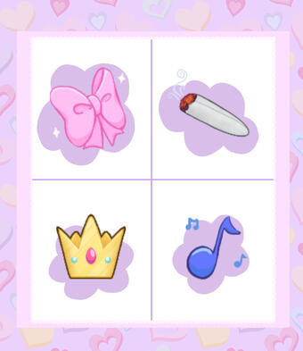 kawaii badges [twitch assets]